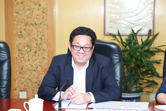 新加坡報業(yè)控股集團(tuán)執(zhí)行總裁伍逸鬆（攝影：李國良）