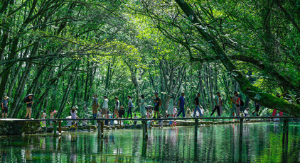 安徽黃山：古村風(fēng)景